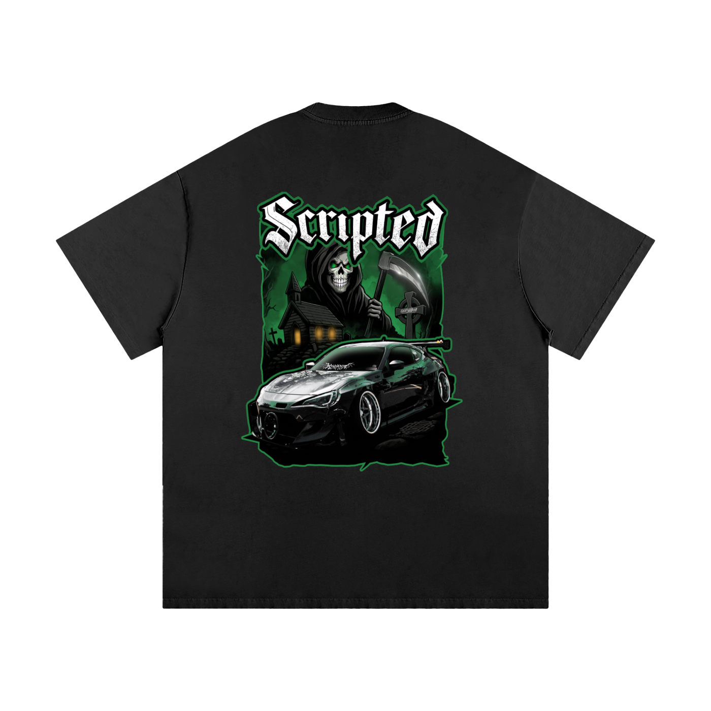 “Grim Reaper” Heavyweight Loose Fit T-Shirt