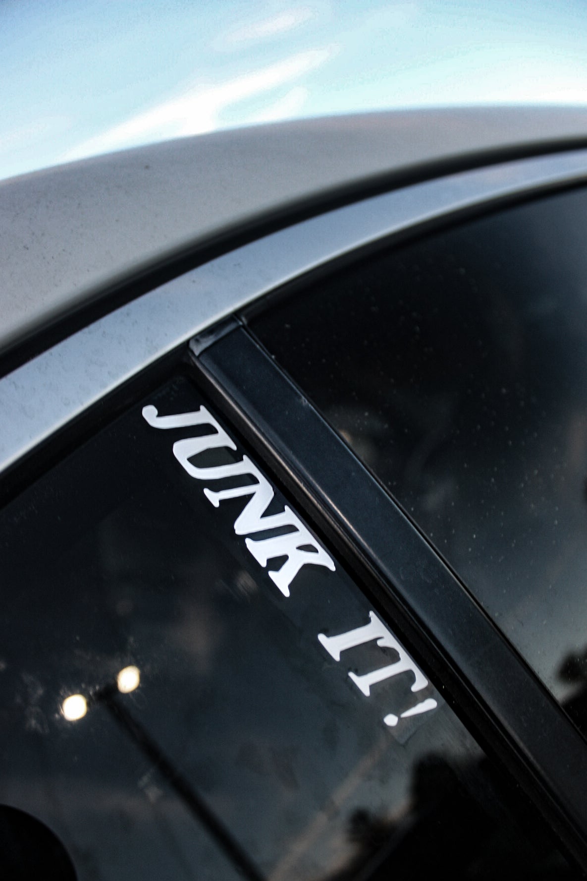 JUNK IT!
