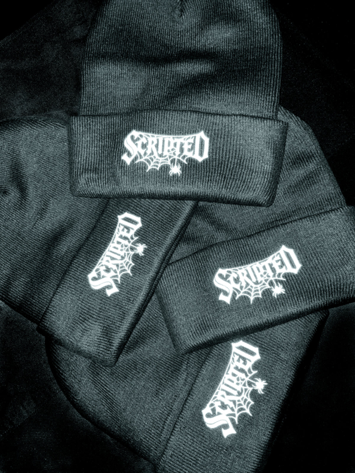 Scripted Club Spider web beanies – Scripted Club