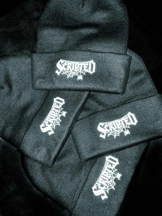 Spider web beanies