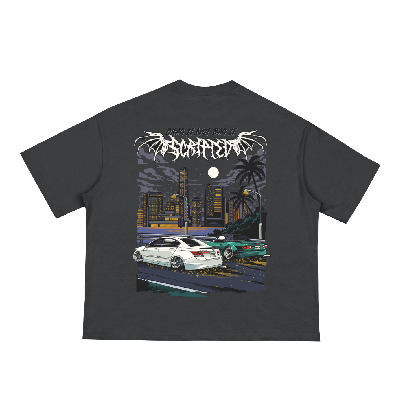 “Static” Boxy Tee - 230 GSM