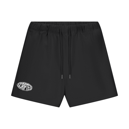 “Barbed logo” 460G Fleece Loose Fit Shorts
