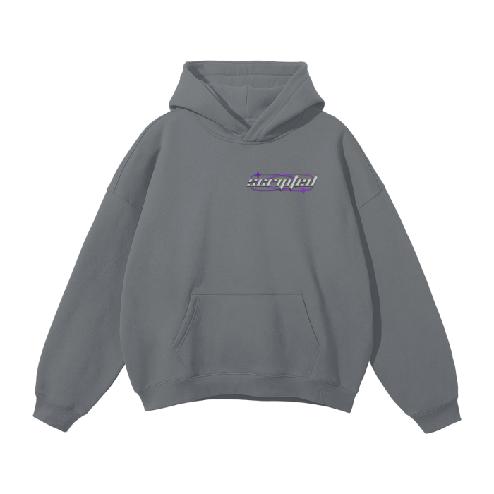 Scripted Drift Oversized Hoodie