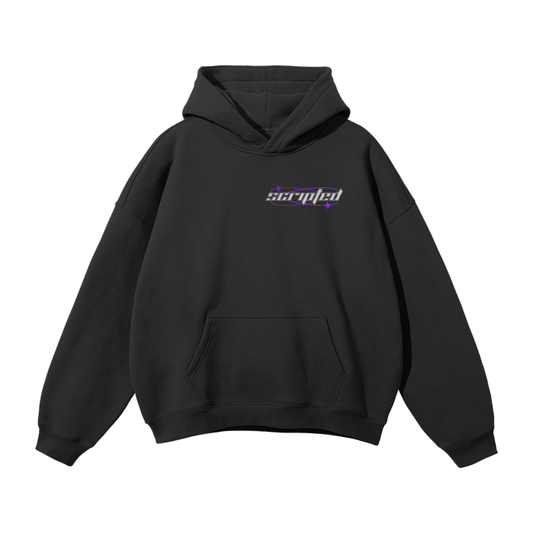 Scripted Drift Oversized Hoodie