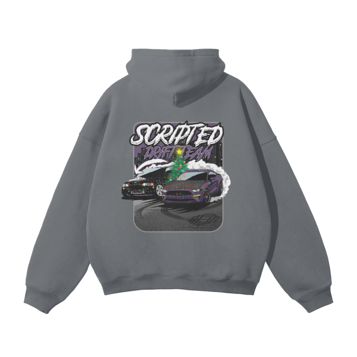 Scripted Drift Oversized Hoodie